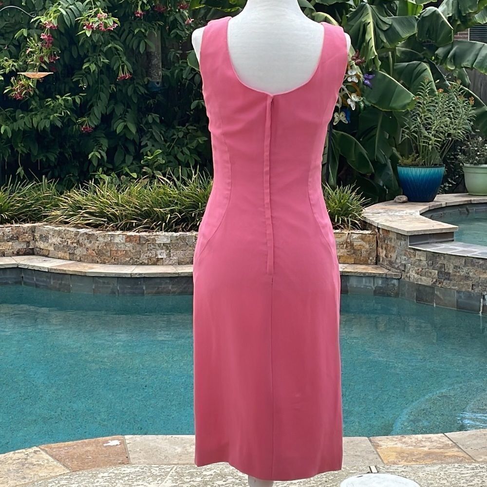 Stunning Vintage Pink Party Dress - Picture 2 of 14